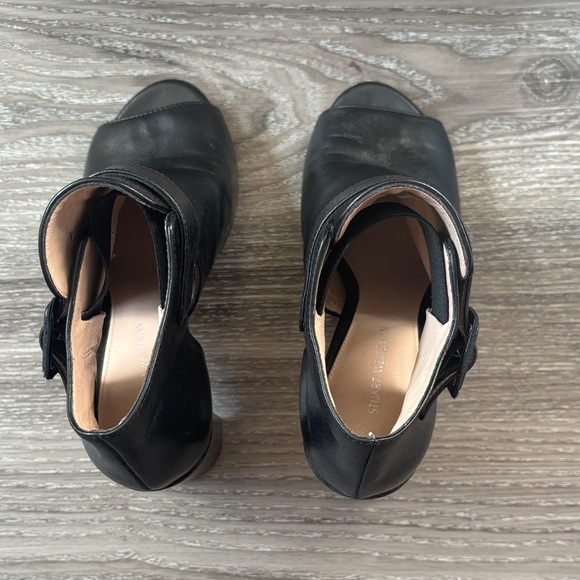 Stuart Weitzman peep toe booties - Picture 4 of 6